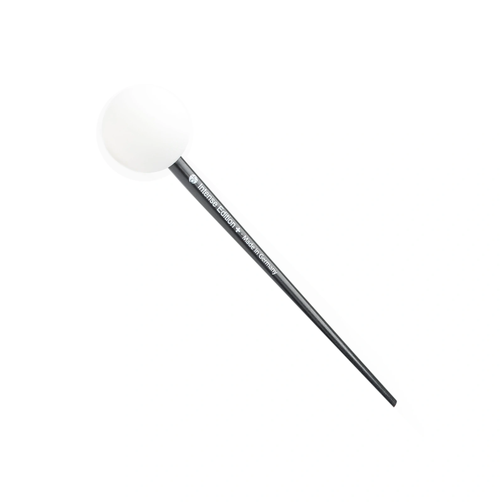 Gong Reiber Intense Edition Plus mit weißer 50 mm Kugel am schwarzen Schaft